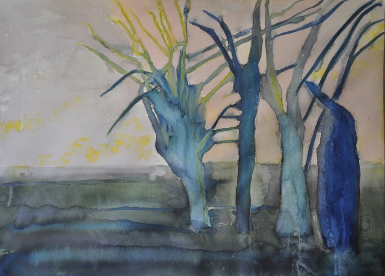 akvarell 80x105