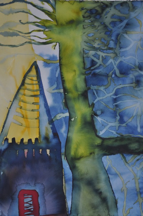 akvarell 50x40